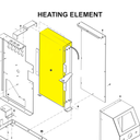 Übermilk Heating Element - COMPLETE