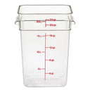 Cambro Square 22QT CW-CLRCW
